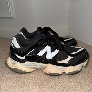New Balance Black and White Sneakers
